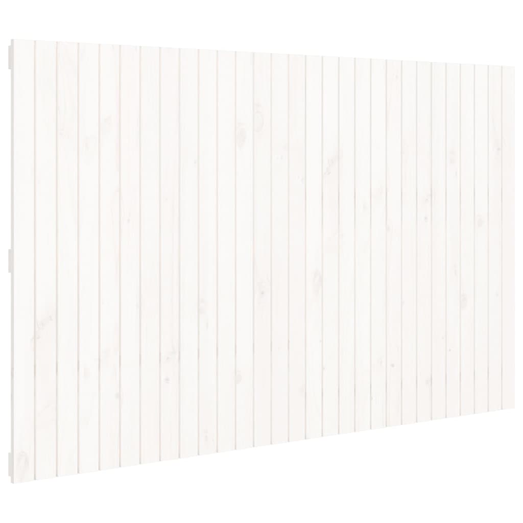 Wandhoofdbord 185x3x110 cm massief grenenhout wit is nu te koop bij PeponiXL, paradijselijk wonen!