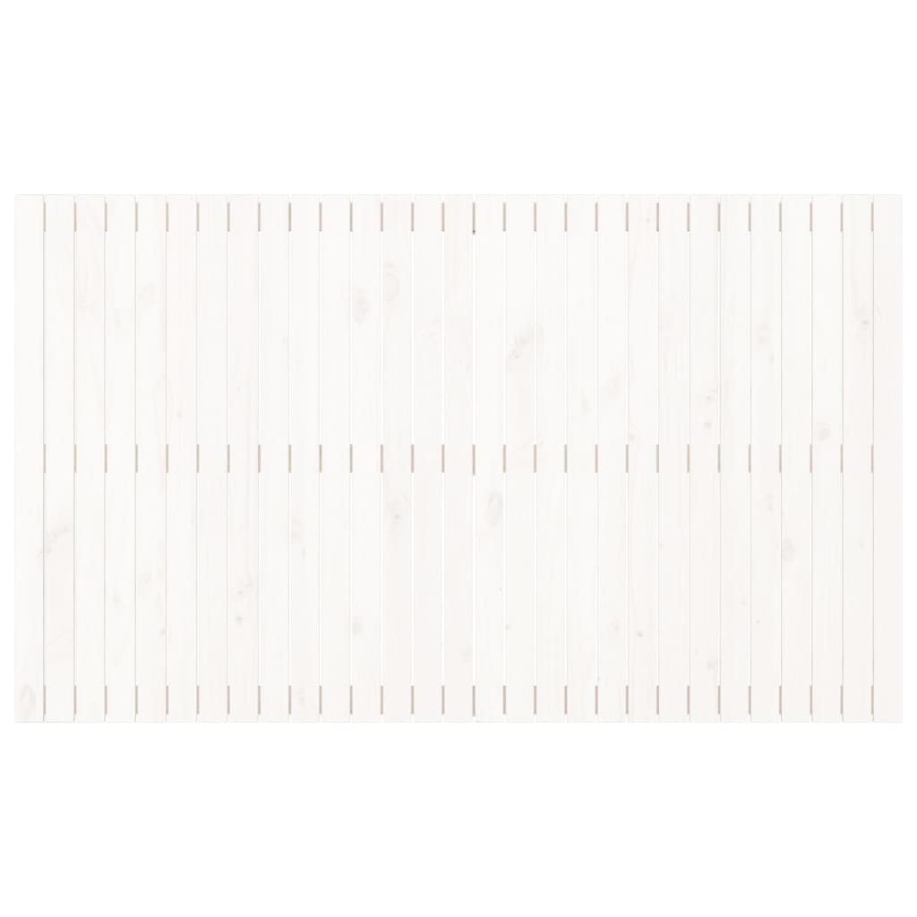 Wandhoofdbord 185x3x110 cm massief grenenhout wit is nu te koop bij PeponiXL, paradijselijk wonen!