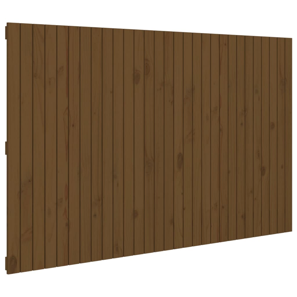 Wandhoofdbord 185x3x110 cm massief grenenhout honingbruin is nu te koop bij PeponiXL, paradijselijk wonen!