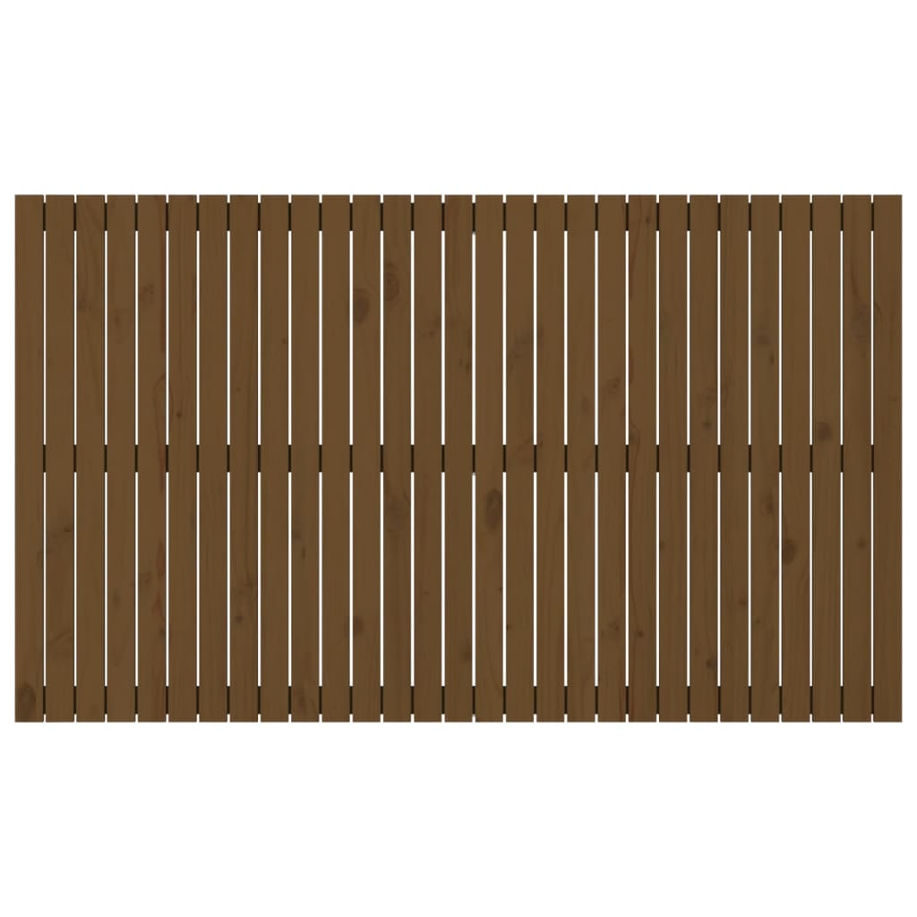 Wandhoofdbord 185x3x110 cm massief grenenhout honingbruin is nu te koop bij PeponiXL, paradijselijk wonen!