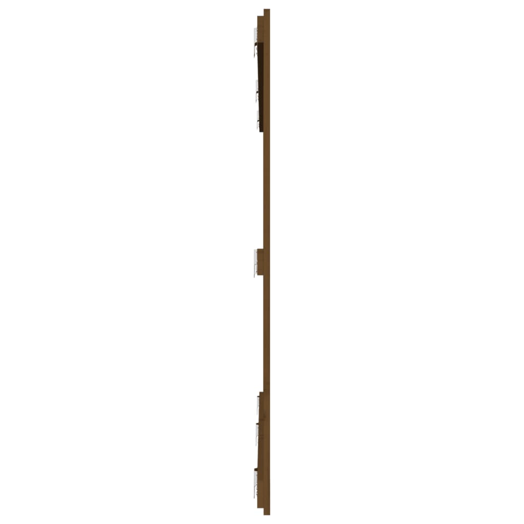 Wandhoofdbord 185x3x110 cm massief grenenhout honingbruin is nu te koop bij PeponiXL, paradijselijk wonen!