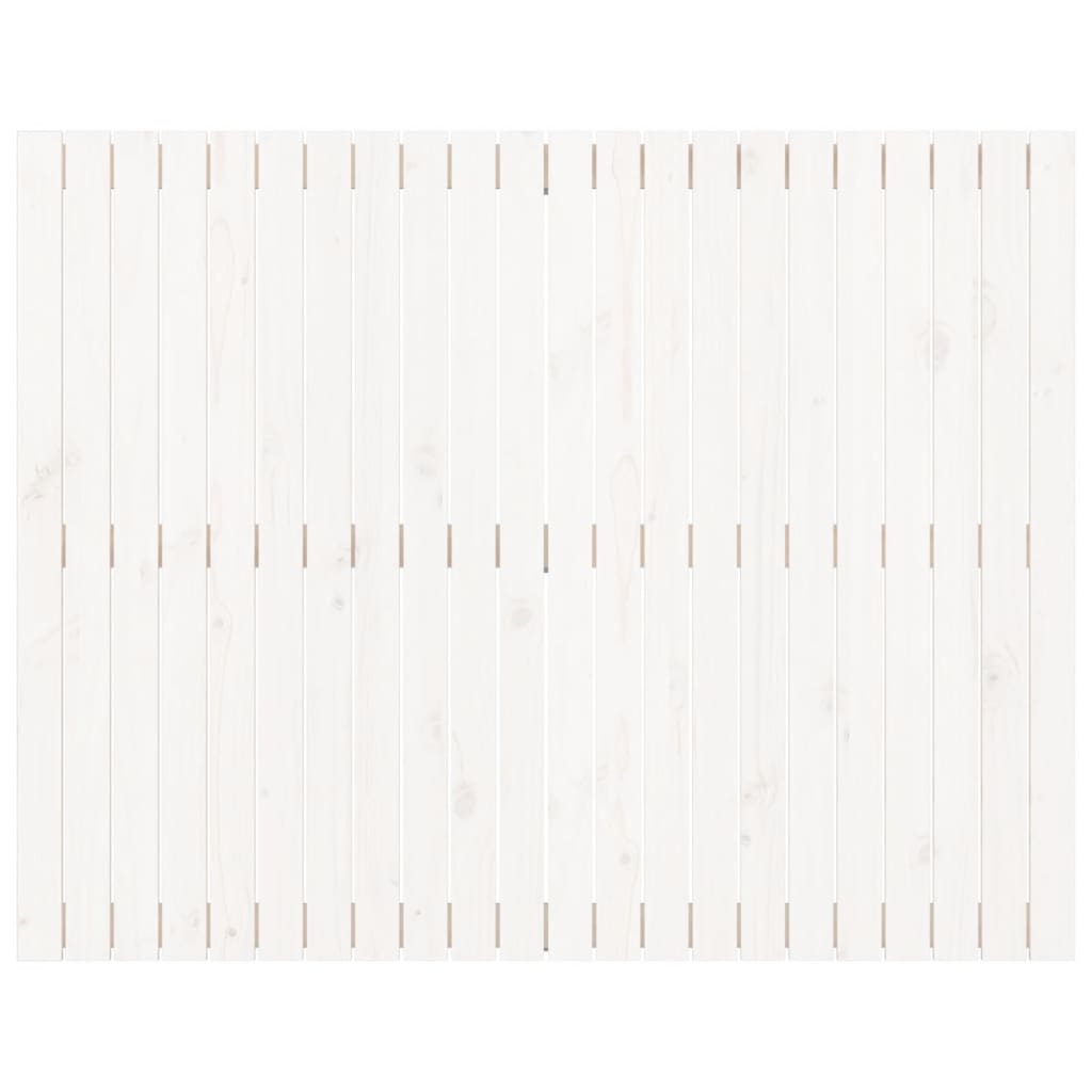 Wandhoofdbord 140x3x110 cm massief grenenhout wit is nu te koop bij PeponiXL, paradijselijk wonen!