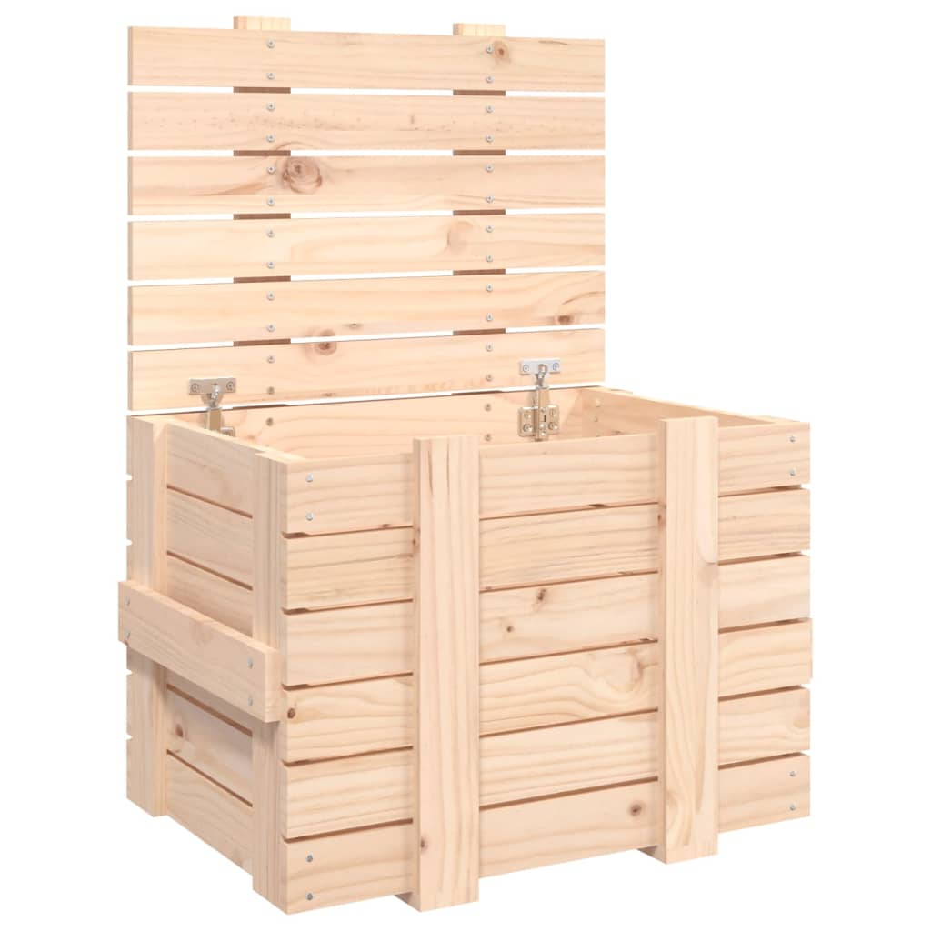 Opbergbox 58x40,5x42 cm massief grenenhout is nu te koop bij PeponiXL, paradijselijk wonen!