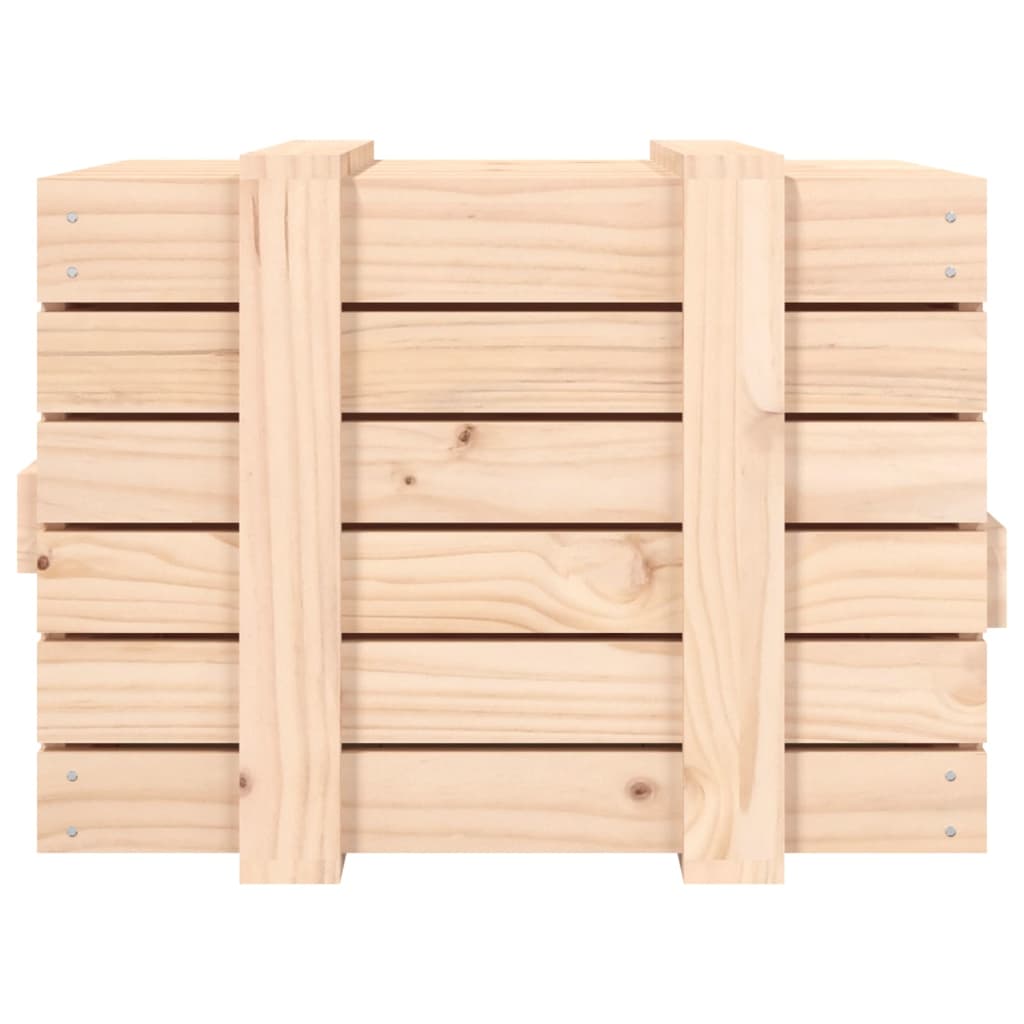 Opbergbox 58x40,5x42 cm massief grenenhout is nu te koop bij PeponiXL, paradijselijk wonen!