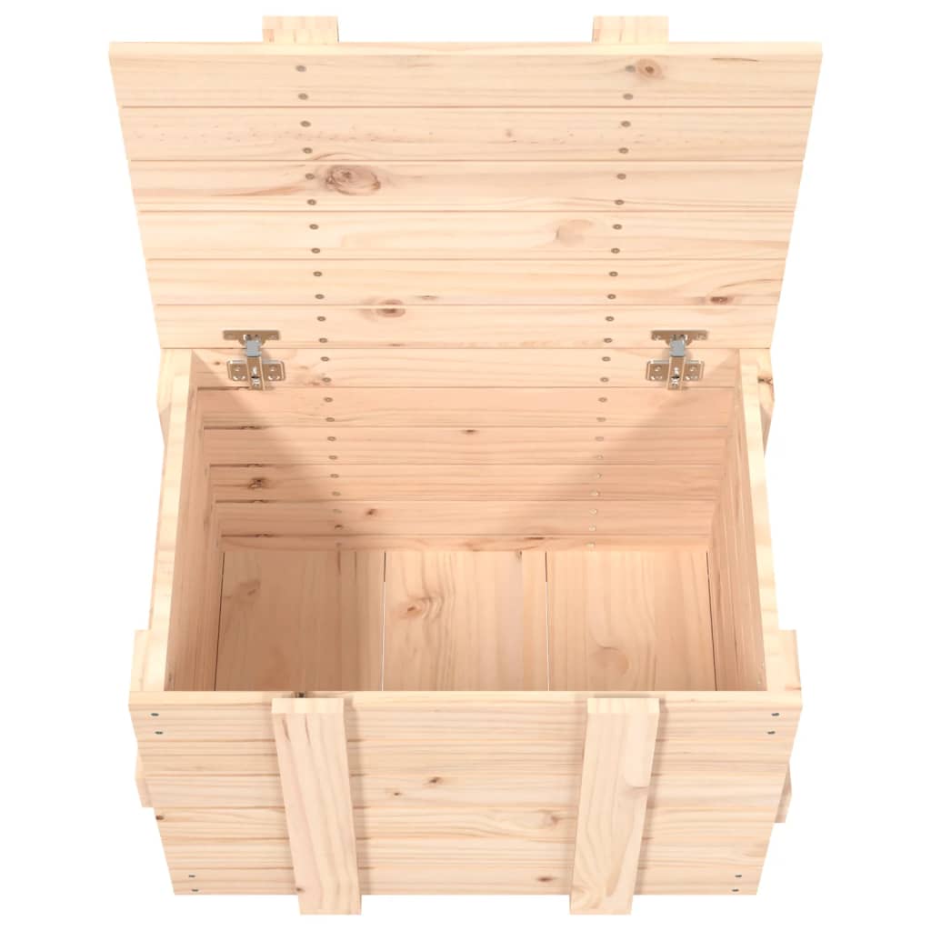 Opbergbox 58x40,5x42 cm massief grenenhout is nu te koop bij PeponiXL, paradijselijk wonen!