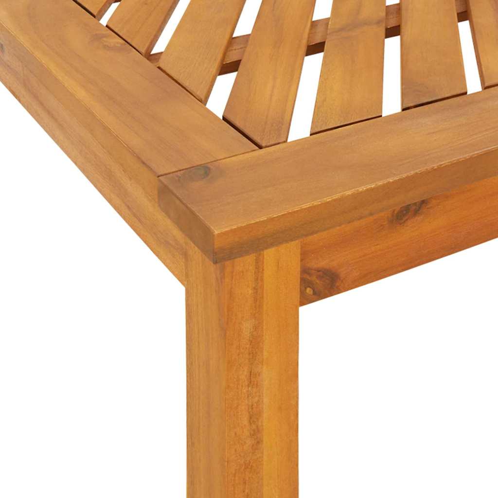 Tuin eettafelset 5 pcs Bruin Massief Acaciahout is nu te koop bij PeponiXL, paradijselijk wonen!