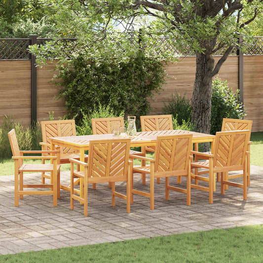Eetkamerstoel 8 pcs Naturel 62.5 x 59 x 89 cm is nu te koop bij PeponiXL, paradijselijk wonen!