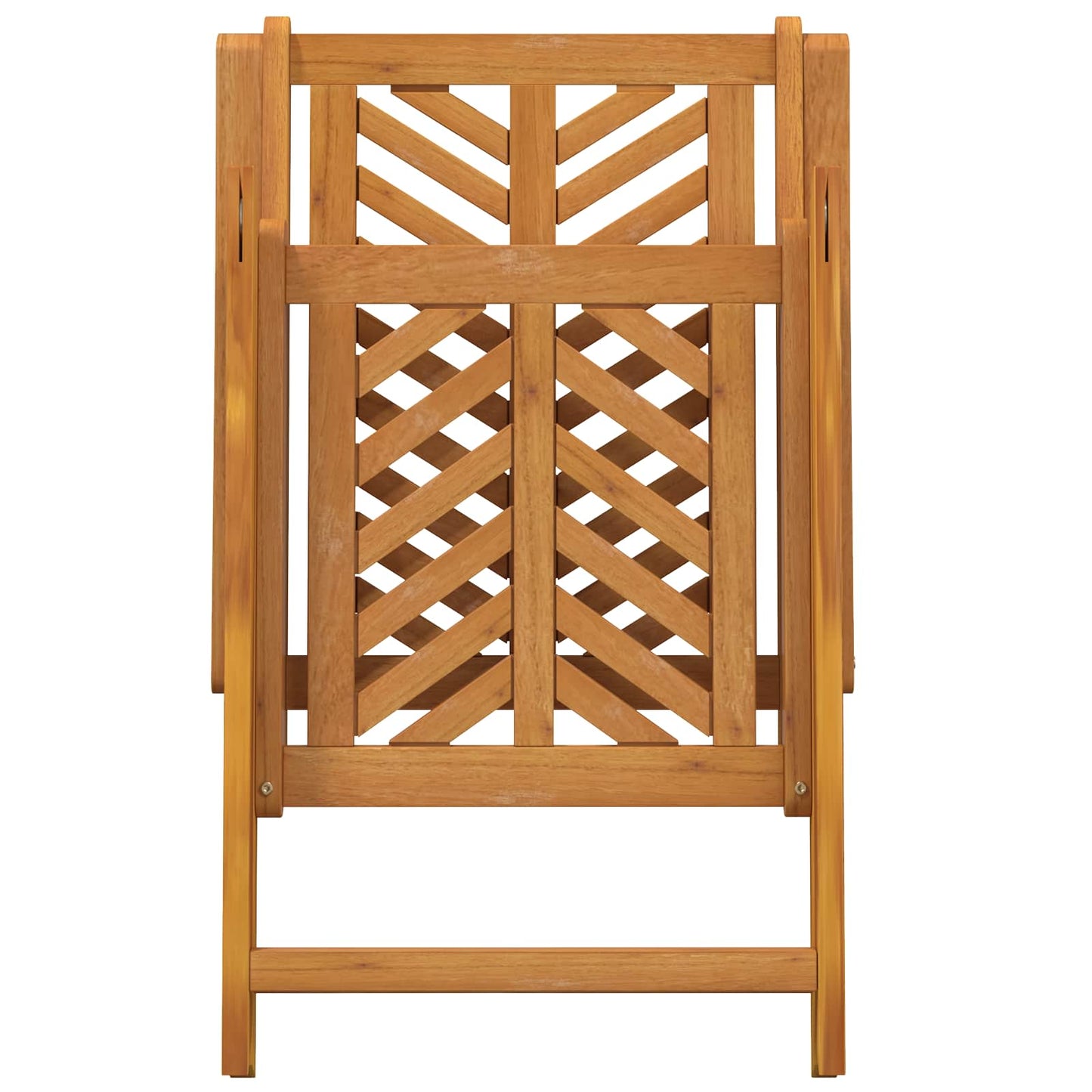 Tuinstoel 8 pcs Bruin 57 x 72 x 109 cm Massief Acaciahout is nu te koop bij PeponiXL, paradijselijk wonen!