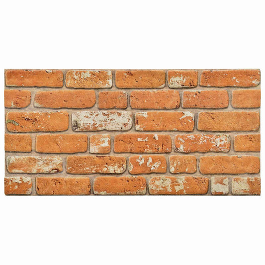 Wandpanelen 10 pcs Baksteen 100 x 50 cm EPS-schuim is nu te koop bij PeponiXL, paradijselijk wonen!