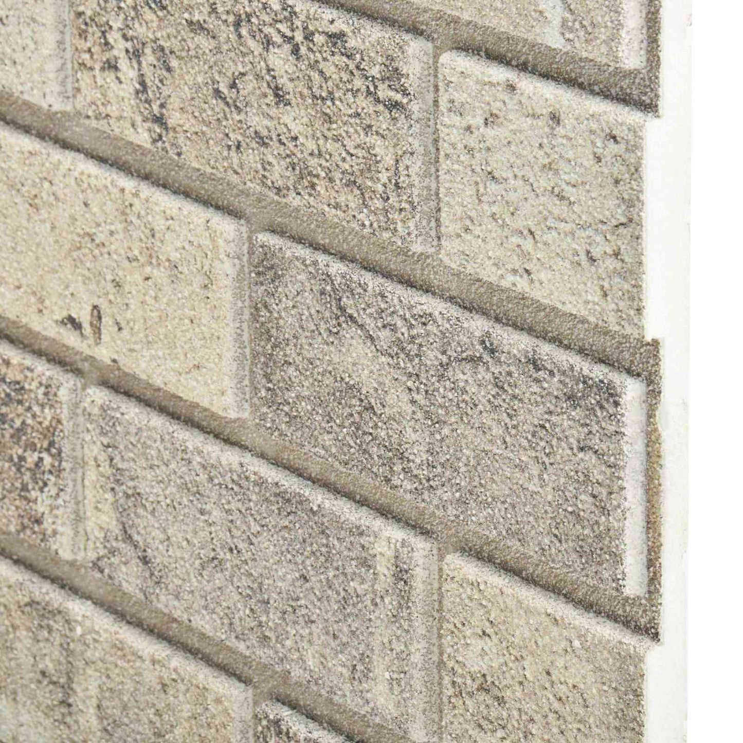 Wandpanelen 10 pcs Zand 100 x 50 cm EPS-schuim