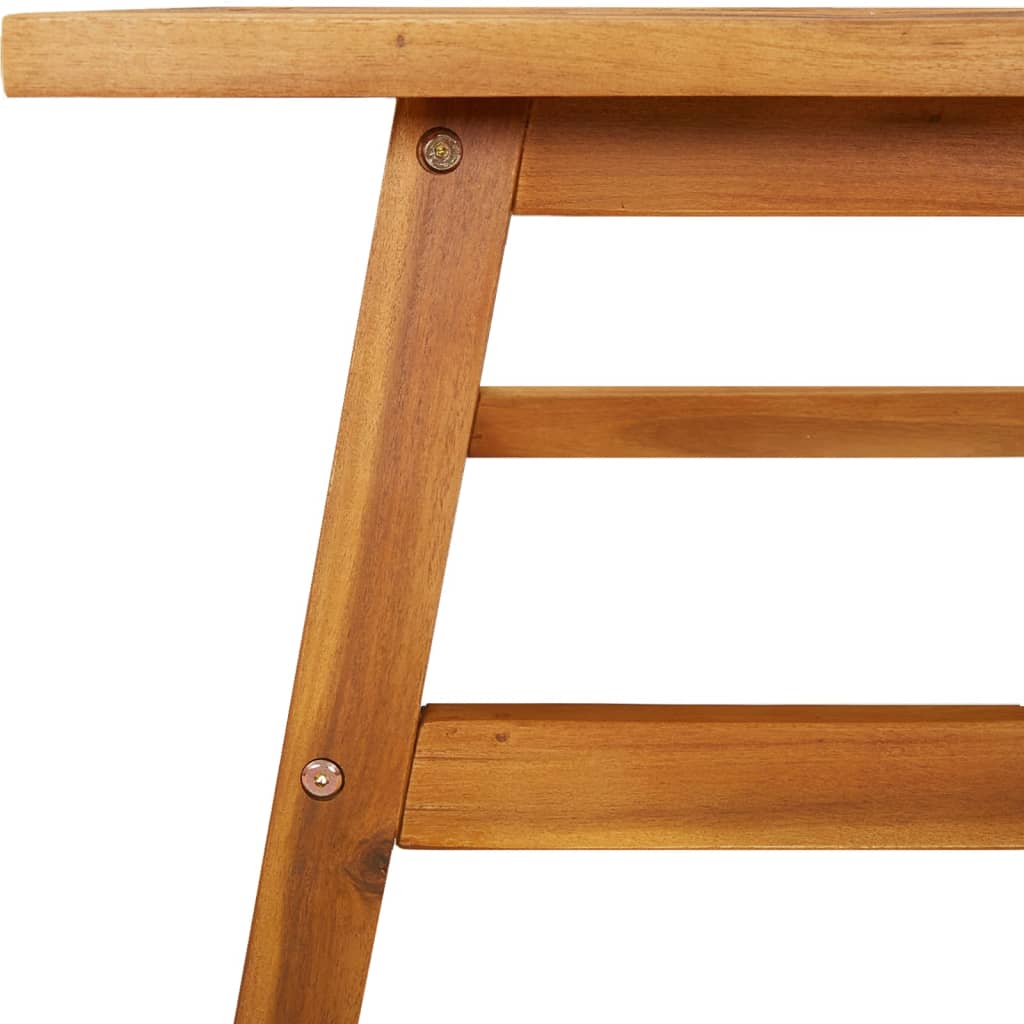 Salontafel 100x50x45 cm massief acaciahout is nu te koop bij PeponiXL, paradijselijk wonen!