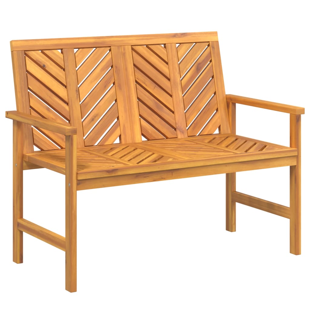 Tuinbank 109 cm massief acaciahout is nu te koop bij PeponiXL, paradijselijk wonen!
