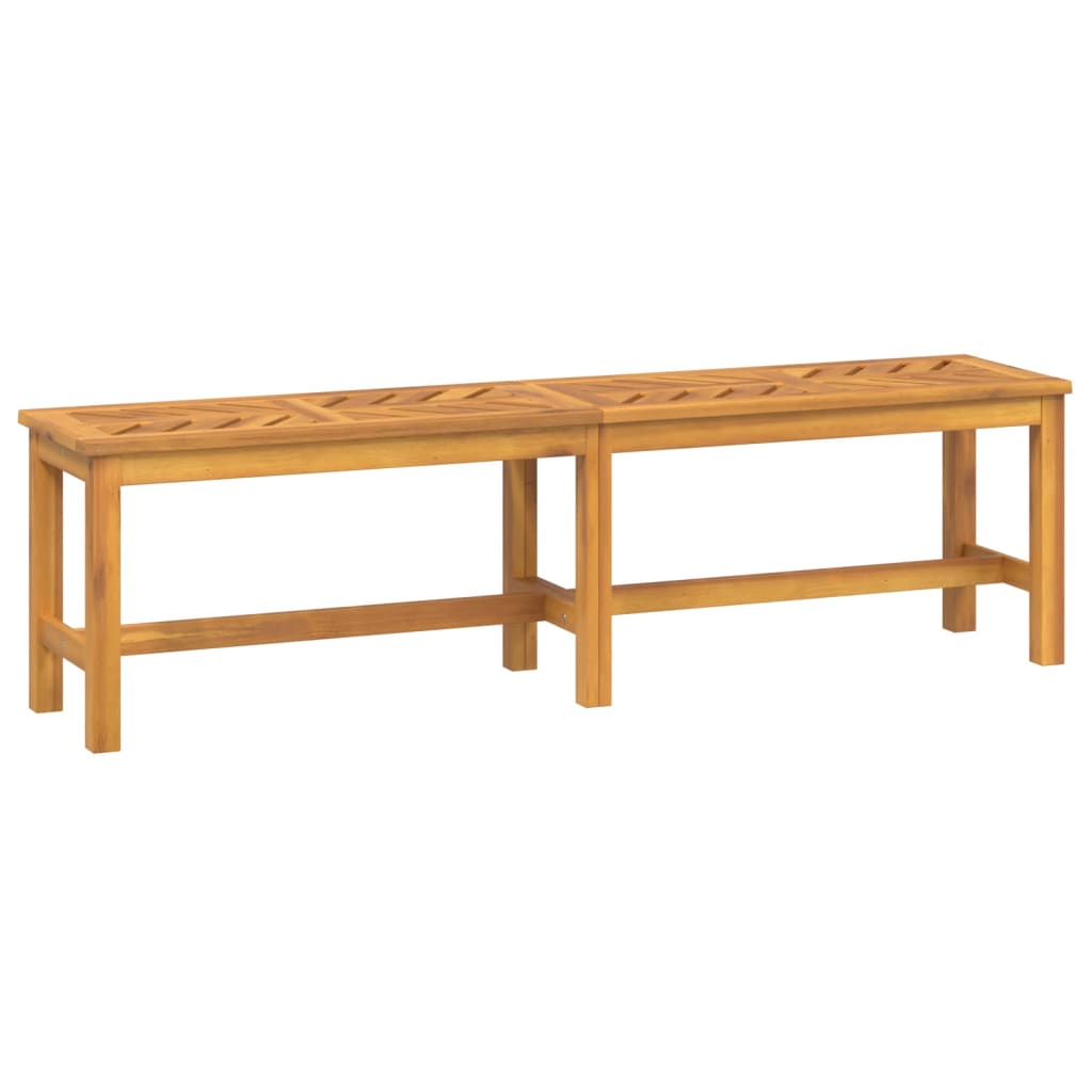 Tuinbank 150 cm massief acaciahout is nu te koop bij PeponiXL, paradijselijk wonen!
