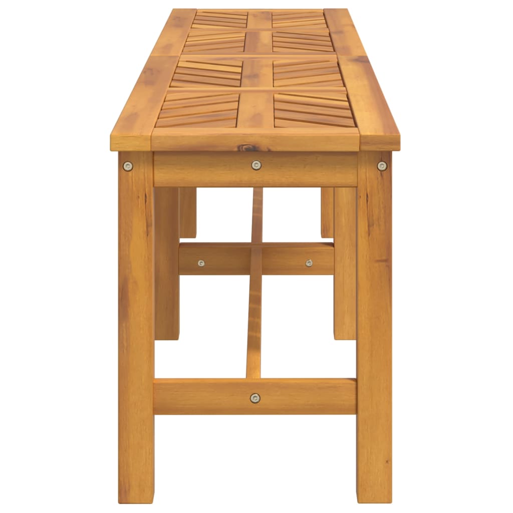 Tuinbank 150 cm massief acaciahout is nu te koop bij PeponiXL, paradijselijk wonen!