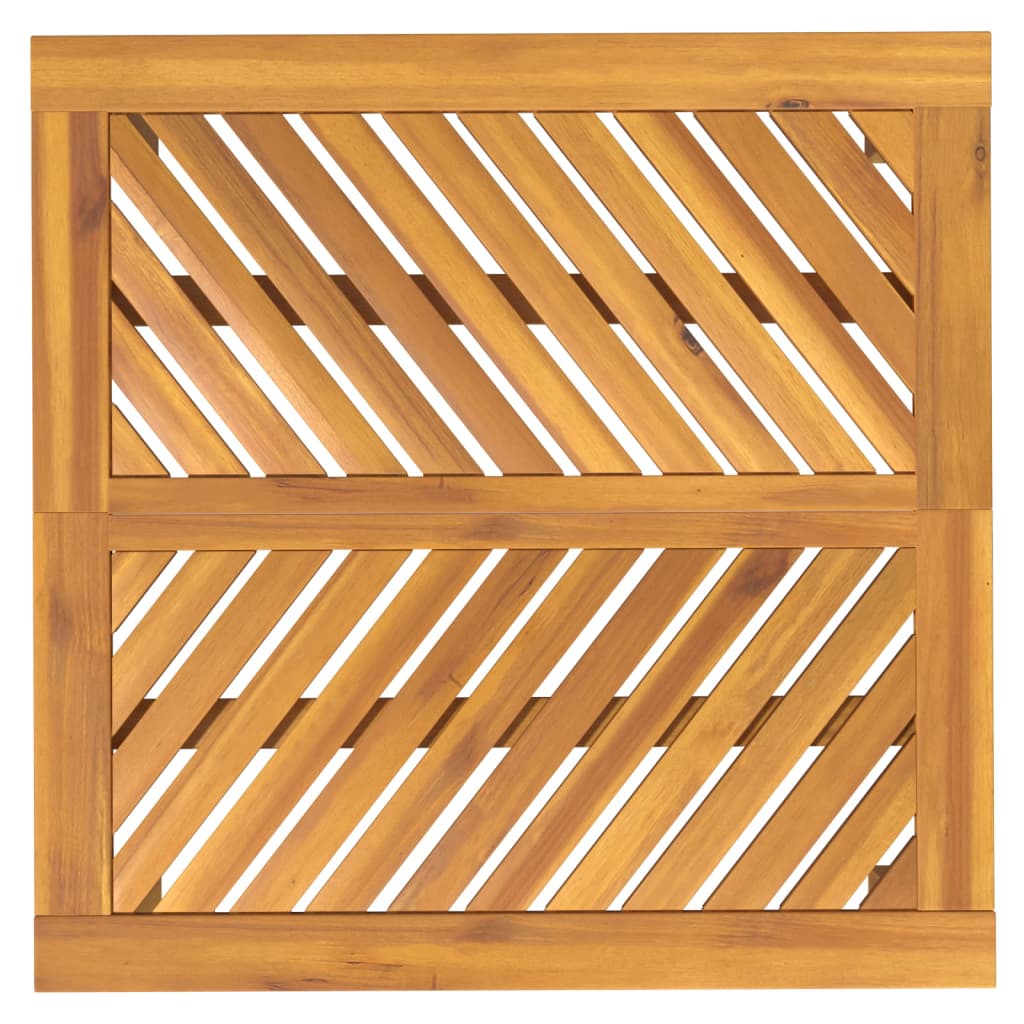 Tuintafel 90x90x74 cm massief acaciahout is nu te koop bij PeponiXL, paradijselijk wonen!
