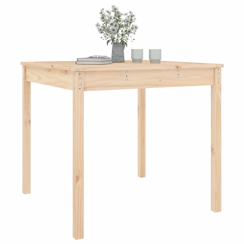Tuintafel 82,5x82,5x76 cm massief grenenhout is nu te koop bij PeponiXL, paradijselijk wonen!