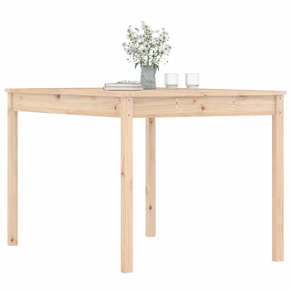 Tuintafel 121x82,5x76 cm massief grenenhout is nu te koop bij PeponiXL, paradijselijk wonen!