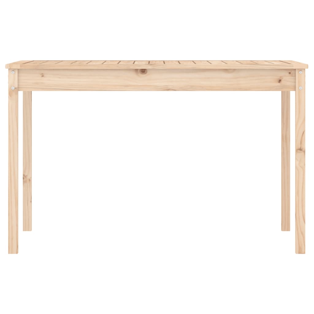 Tuintafel 121x82,5x76 cm massief grenenhout is nu te koop bij PeponiXL, paradijselijk wonen!