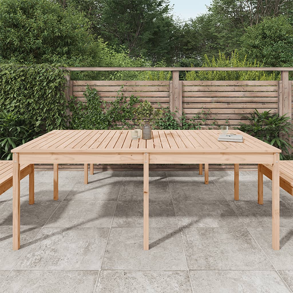 Tuintafel 203,5x100x76 cm massief grenenhout is nu te koop bij PeponiXL, paradijselijk wonen!