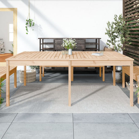 Tuintafel 203,5x100x76 cm massief grenenhout is nu te koop bij PeponiXL, paradijselijk wonen!