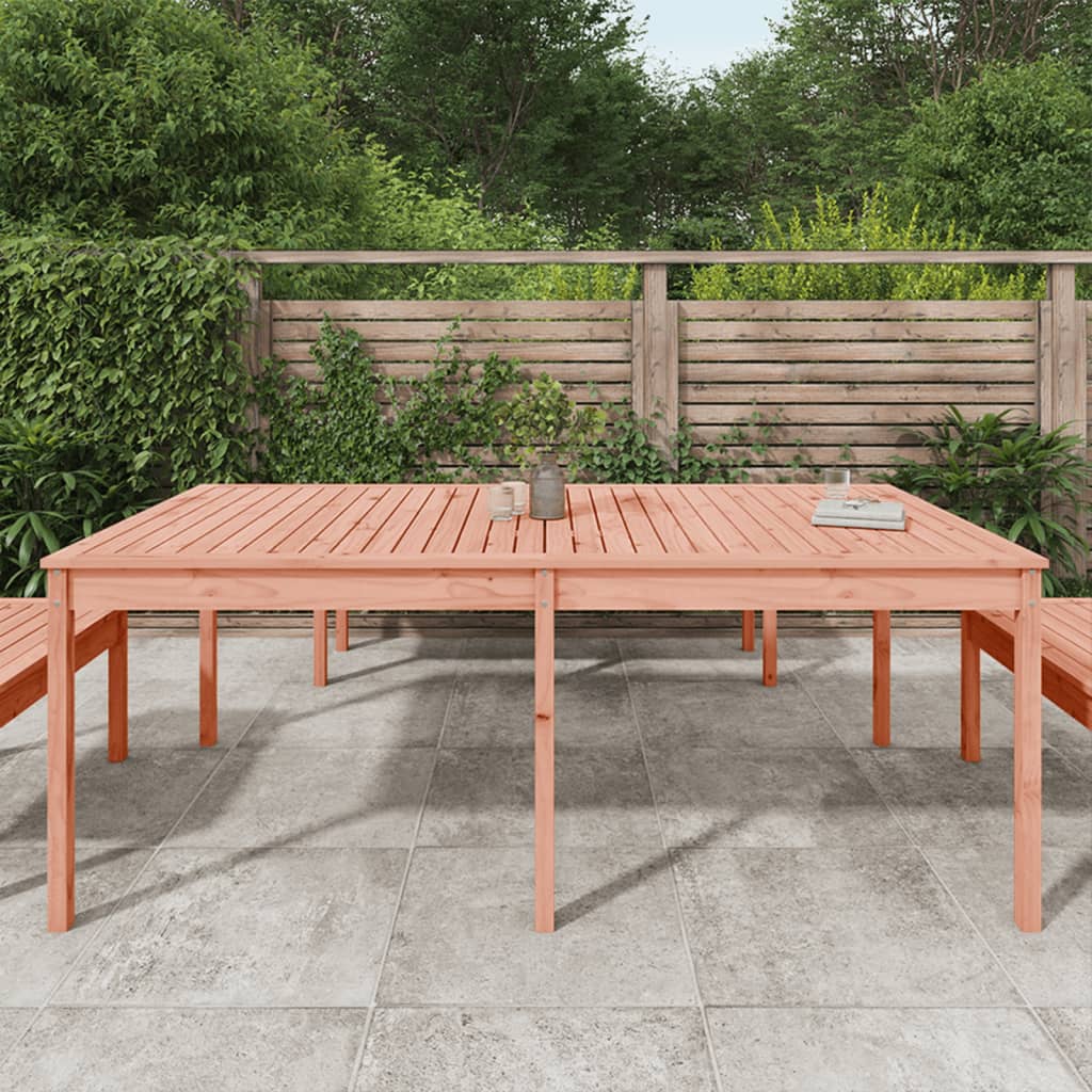 Tuintafel 203,5x100x76 cm massief douglashout is nu te koop bij PeponiXL, paradijselijk wonen!