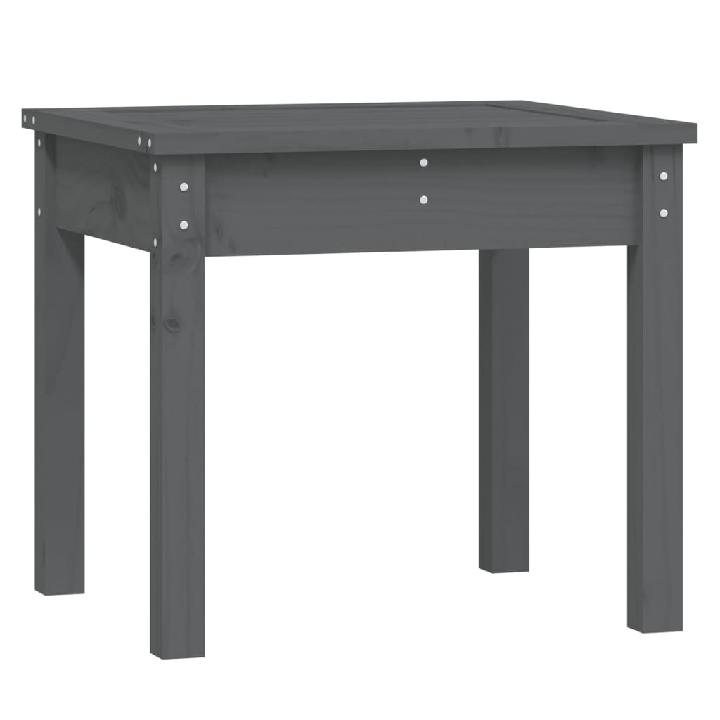 Tuinbank 50x44x45 cm massief grenenhout grijs is nu te koop bij PeponiXL, paradijselijk wonen!