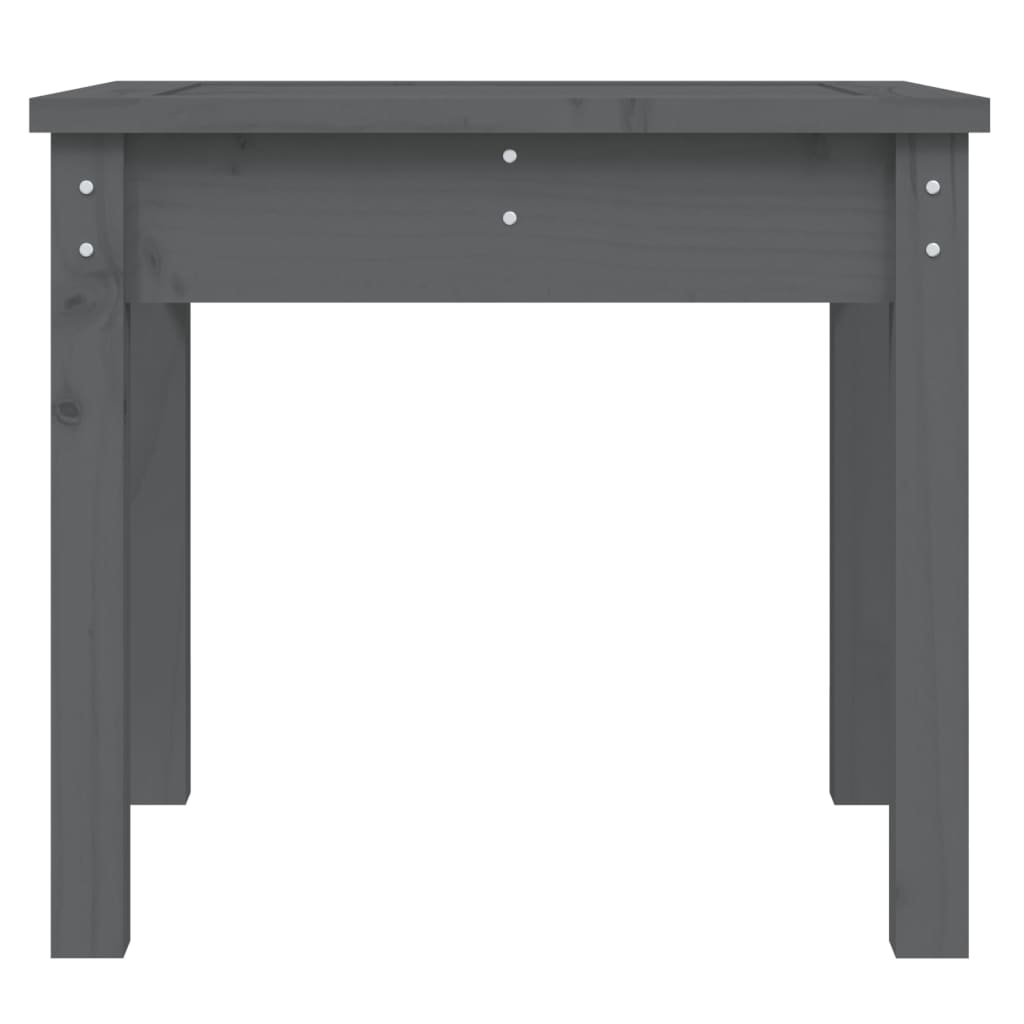 Tuinbank 50x44x45 cm massief grenenhout grijs is nu te koop bij PeponiXL, paradijselijk wonen!