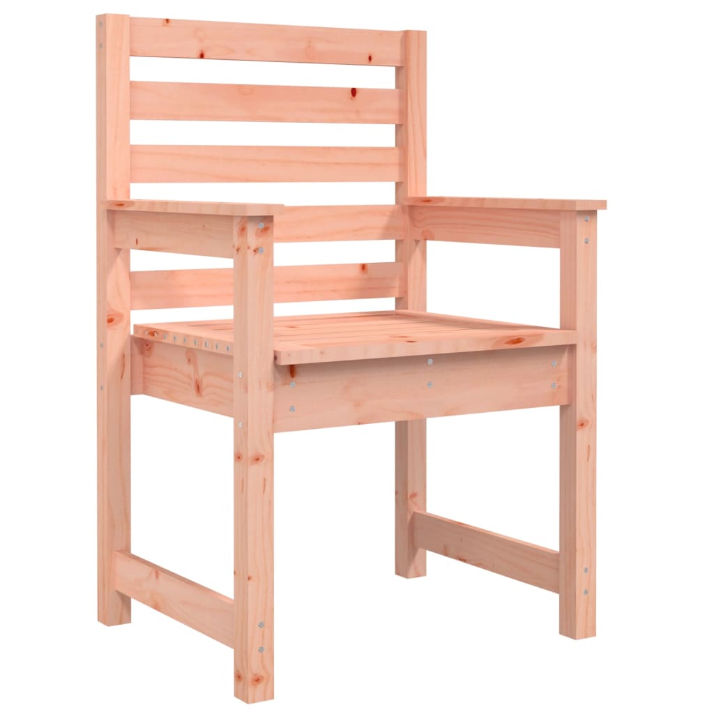 Tuinstoelen 2 st 60x48x91 cm massief douglashout is nu te koop bij PeponiXL, paradijselijk wonen!