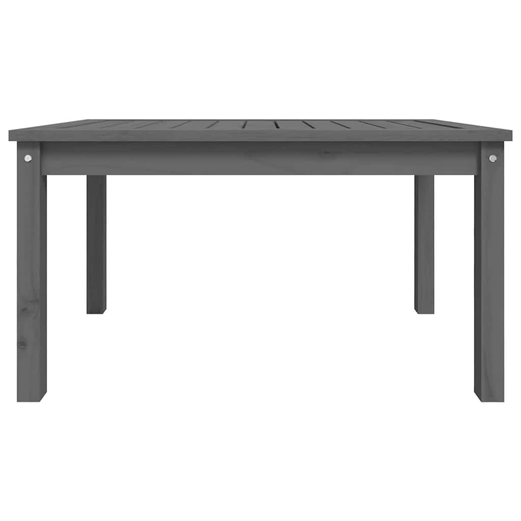 Tuintafel 82,5x50,5x45 cm massief grenenhout grijs is nu te koop bij PeponiXL, paradijselijk wonen!