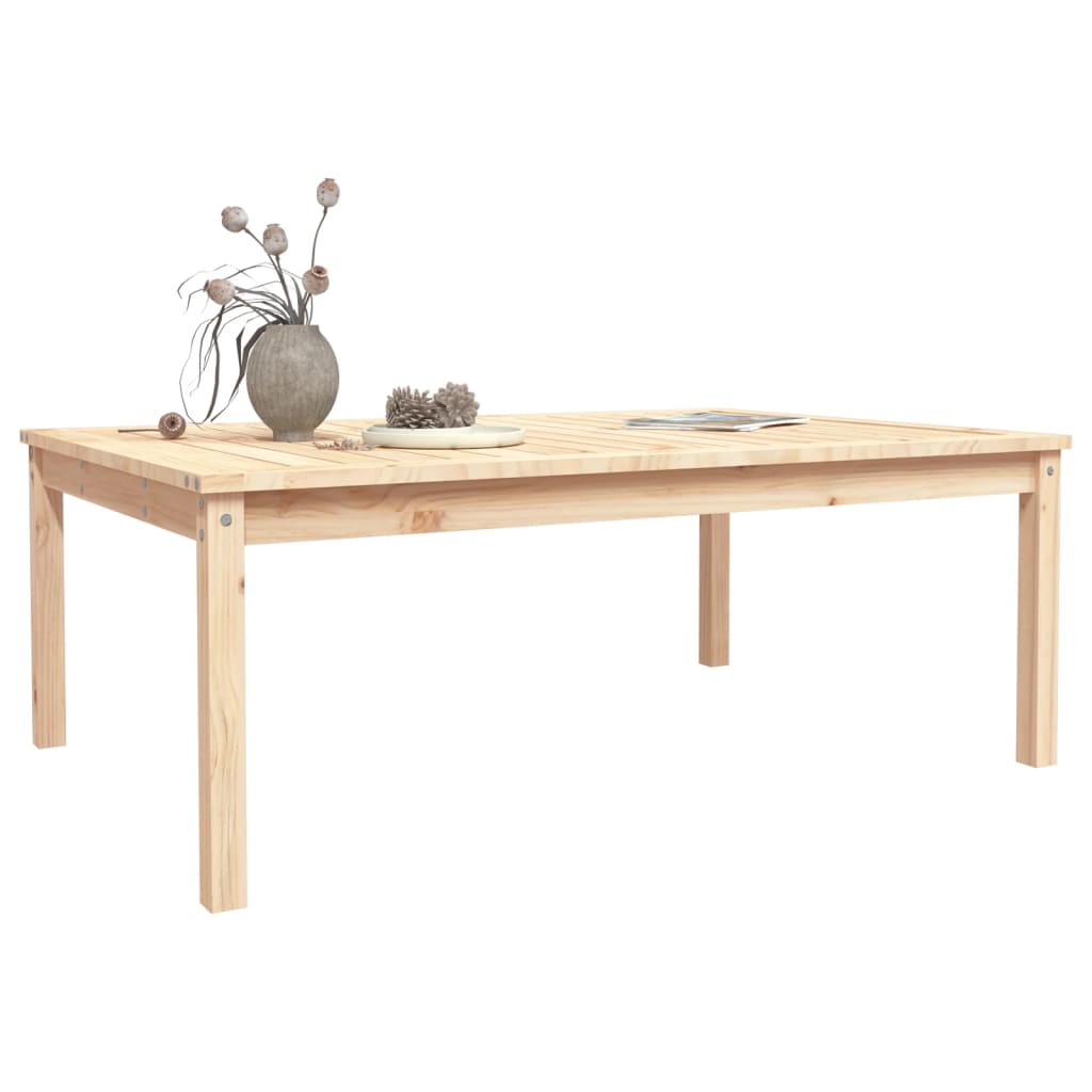 Tuintafel 121x82,5x45 cm massief grenenhout is nu te koop bij PeponiXL, paradijselijk wonen!