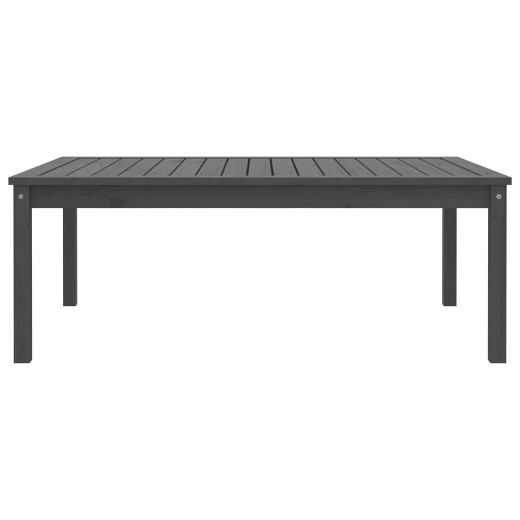 Tuintafel 121x82,5x45 cm massief grenenhout grijs is nu te koop bij PeponiXL, paradijselijk wonen!