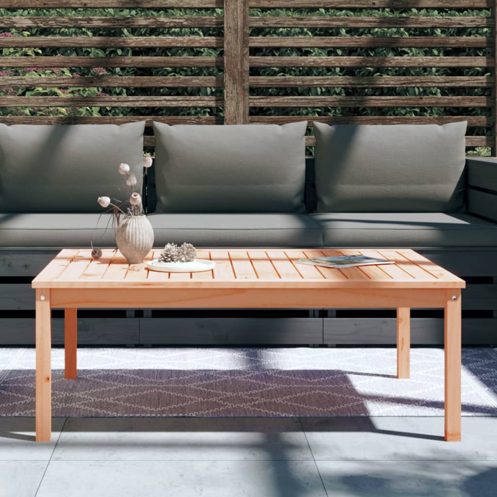 Tuintafel 121x82,5x45 cm massief douglashout is nu te koop bij PeponiXL, paradijselijk wonen!