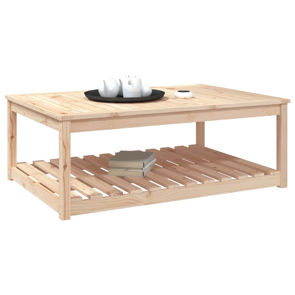 Tuintafel 121x82,5x45 cm massief grenenhout is nu te koop bij PeponiXL, paradijselijk wonen!