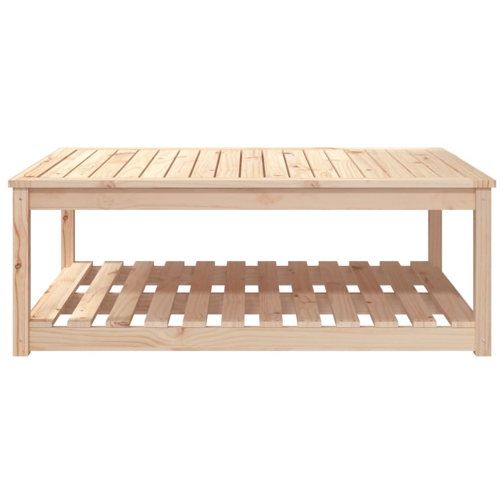 Tuintafel 121x82,5x45 cm massief grenenhout is nu te koop bij PeponiXL, paradijselijk wonen!