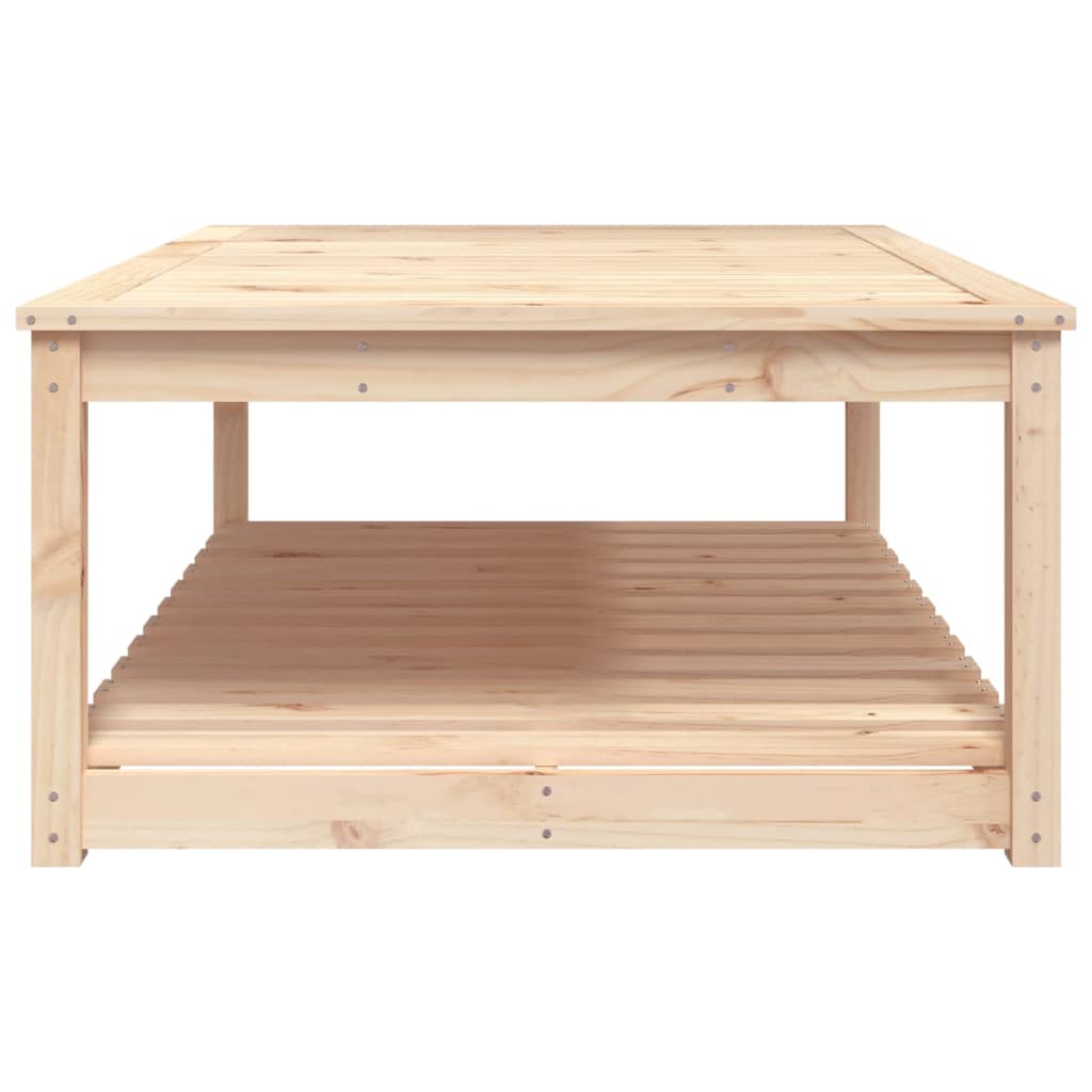 Tuintafel 121x82,5x45 cm massief grenenhout is nu te koop bij PeponiXL, paradijselijk wonen!