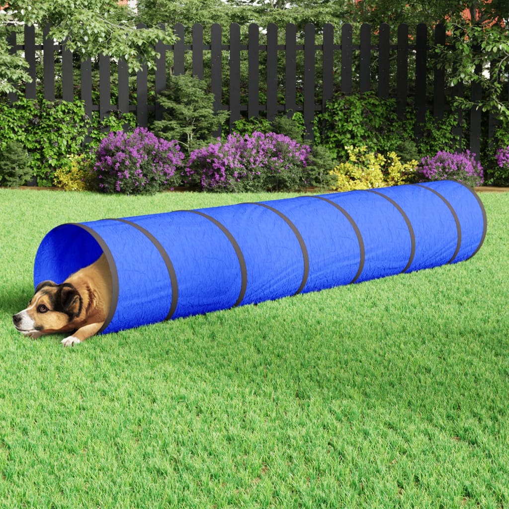 Hondentunnel Ø 50x300 cm polyester blauw is nu te koop bij PeponiXL, paradijselijk wonen!