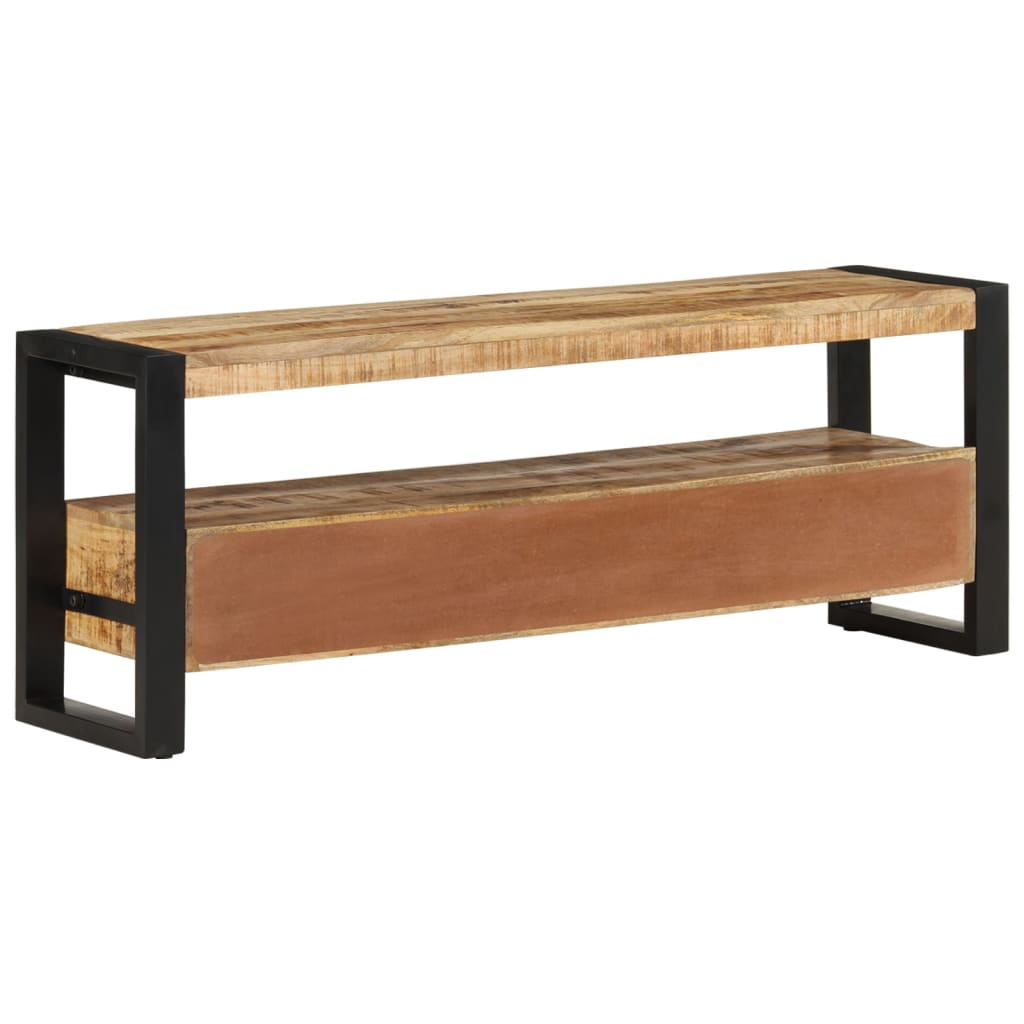 Tv-meubel 120x30x45 cm massief mangohout is nu te koop bij PeponiXL, paradijselijk wonen!