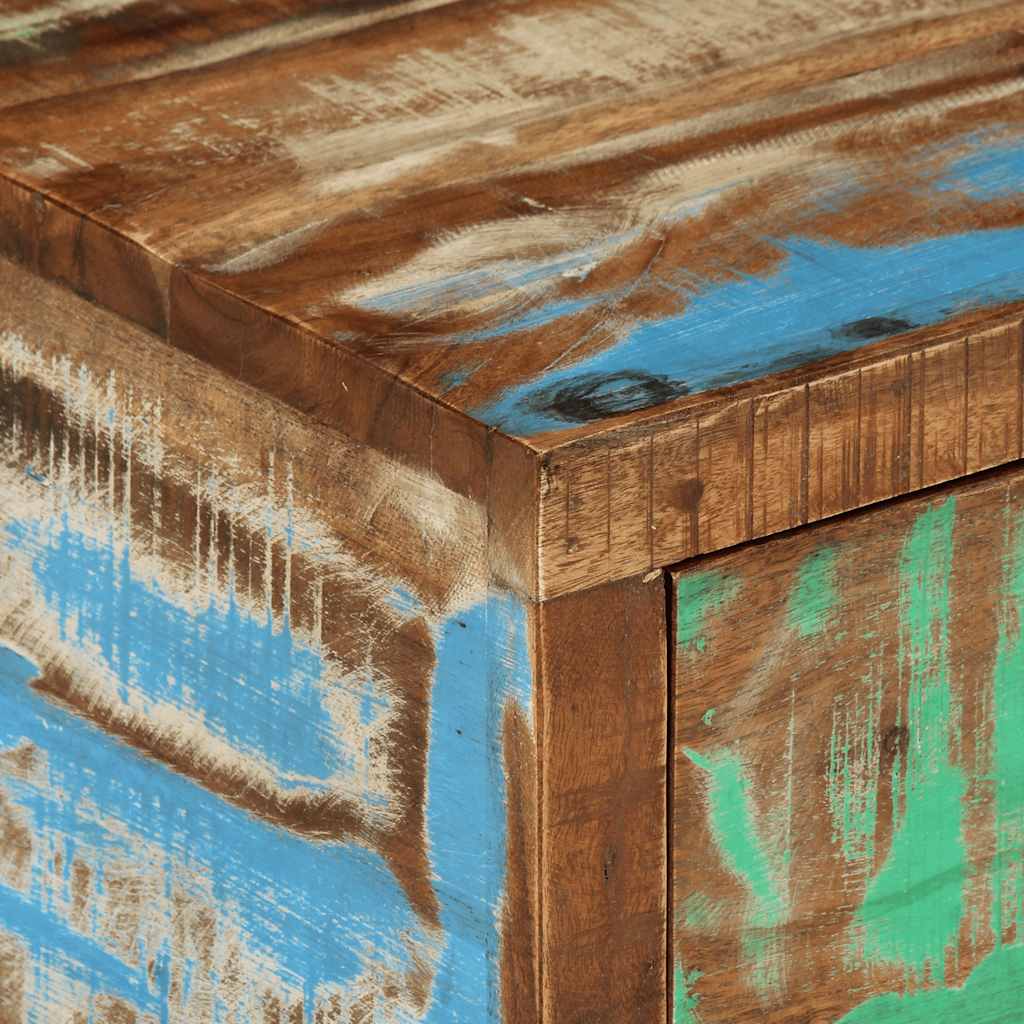 Tv-meubel (118-200) x 30 x 40 cm massief hout gerecycled is nu te koop bij PeponiXL, paradijselijk wonen!