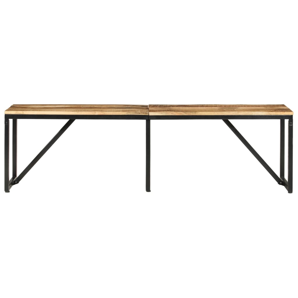 Bankje 160x35x46 cm massief mangohout is nu te koop bij PeponiXL, paradijselijk wonen!