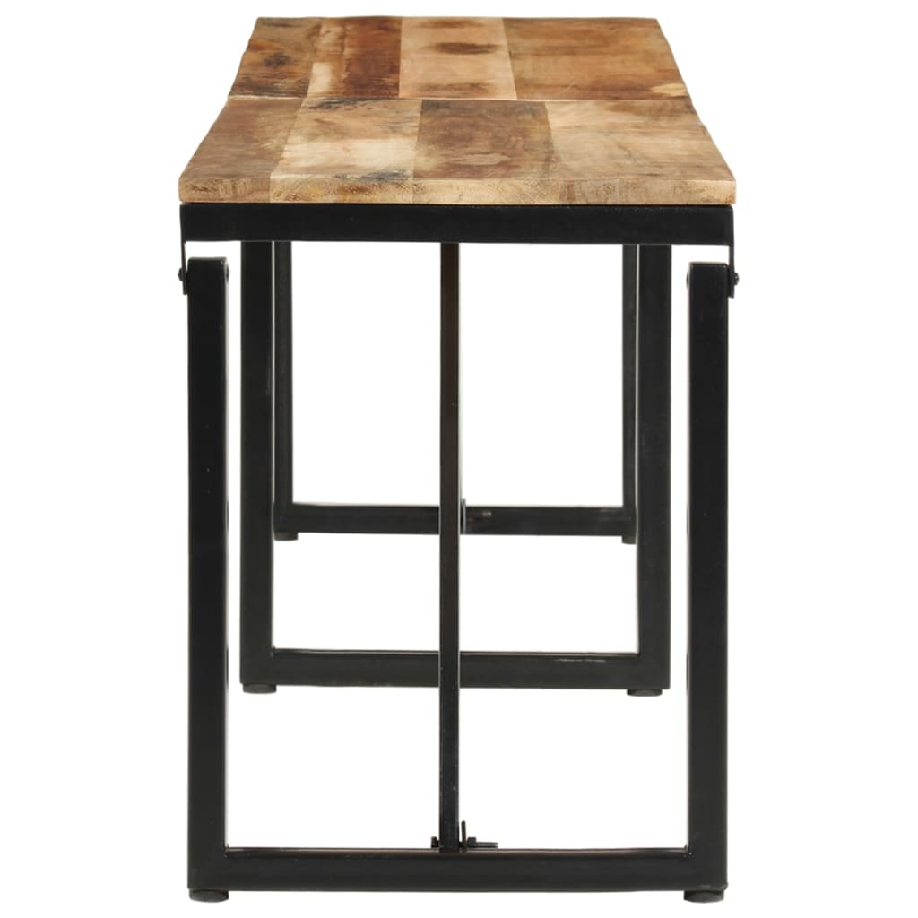Bankje 160x35x46 cm massief mangohout is nu te koop bij PeponiXL, paradijselijk wonen!