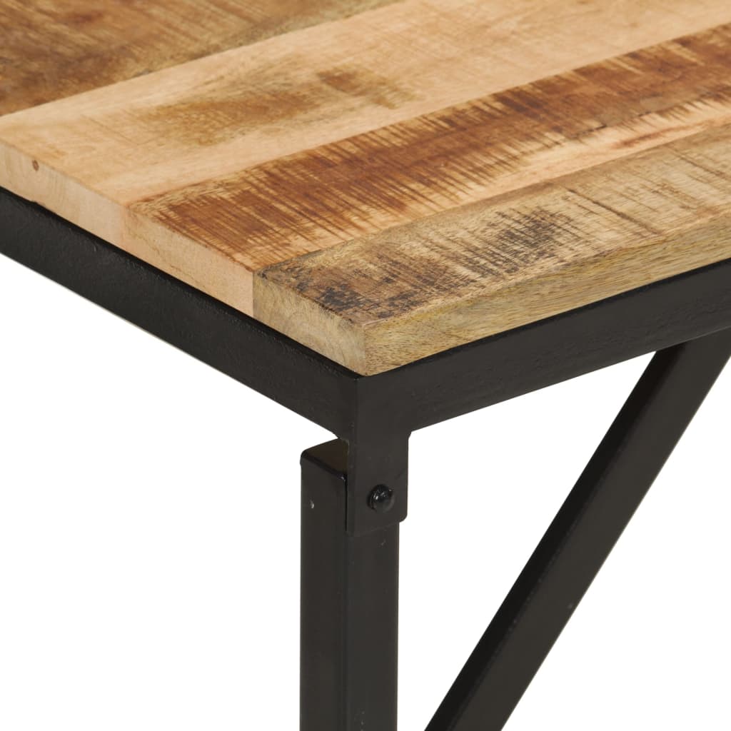 Bankje 160x35x46 cm massief mangohout is nu te koop bij PeponiXL, paradijselijk wonen!
