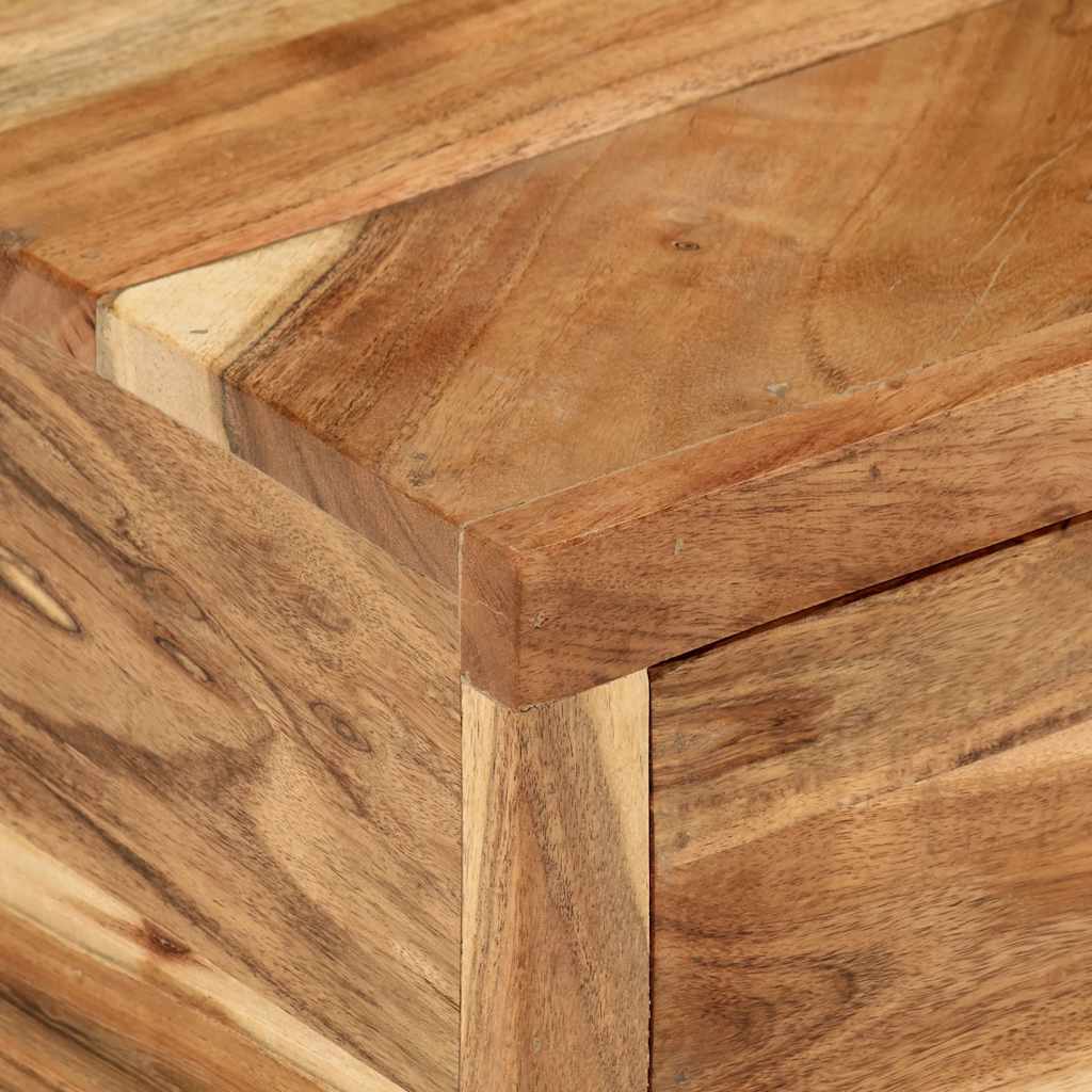 Tv-meubel (118-200) x 30 x 40 cm massief acaciahout is nu te koop bij PeponiXL, paradijselijk wonen!
