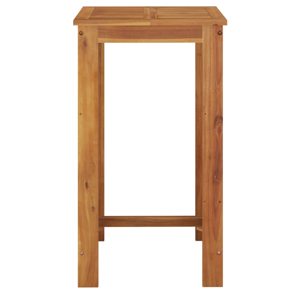 Tuinbartafel 60x60x105 cm massief acaciahout is nu te koop bij PeponiXL, paradijselijk wonen!