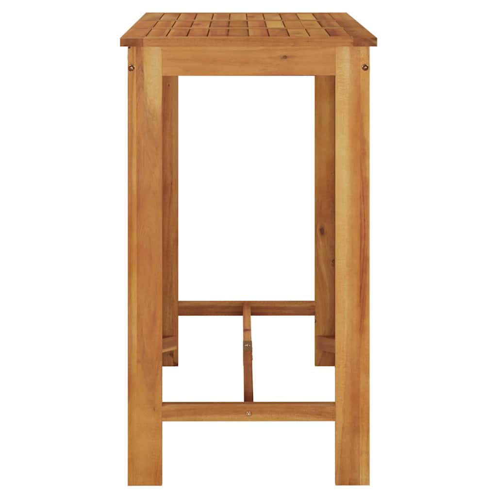 Tuinbartafel 120x60x105 cm massief acaciahout is nu te koop bij PeponiXL, paradijselijk wonen!