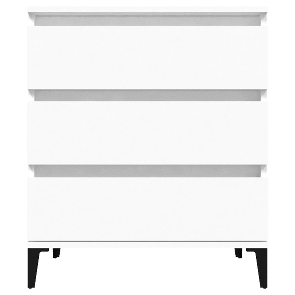 Dressoir 60x35x70 cm bewerkt hout wit is nu te koop bij PeponiXL, paradijselijk wonen!