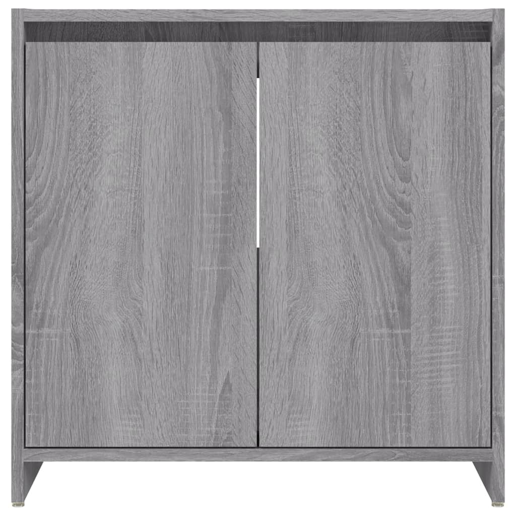 Badkamerkast 60x33x61 cm bewerkt hout grijs sonoma eikenkleurig is nu te koop bij PeponiXL, paradijselijk wonen!