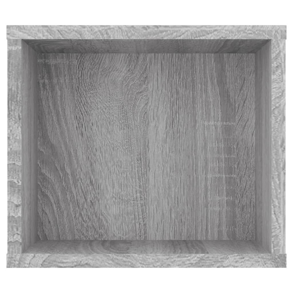 Tv-hangmeubel 100x30x26,5 cm bewerkt hout grijs sonoma eiken is nu te koop bij PeponiXL, paradijselijk wonen!