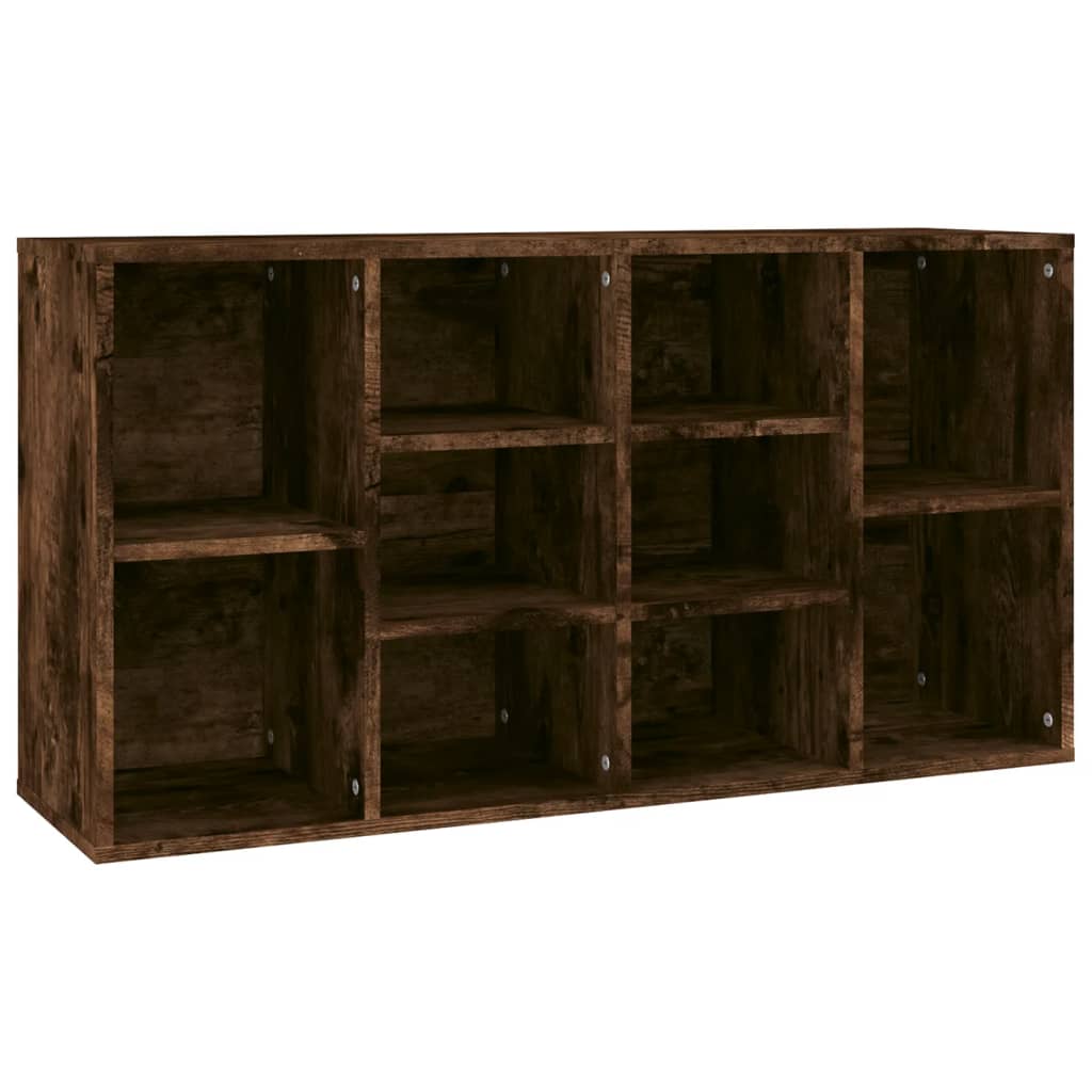 Schoenenbank 103x30x55 cm bewerkt hout gerookt eikenkleurig is nu te koop bij PeponiXL, paradijselijk wonen!