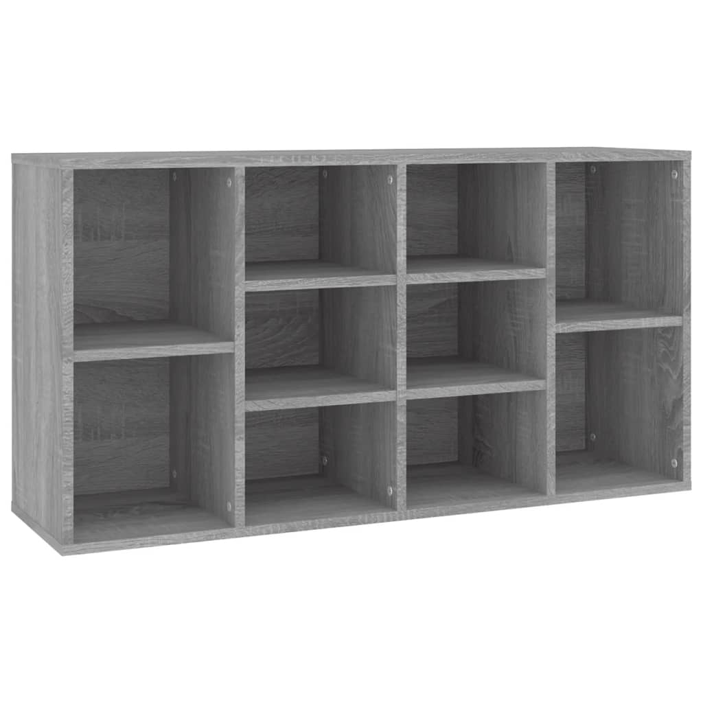 Schoenenbank 103x30x55 cm bewerkt hout grijs sonoma eiken is nu te koop bij PeponiXL, paradijselijk wonen!