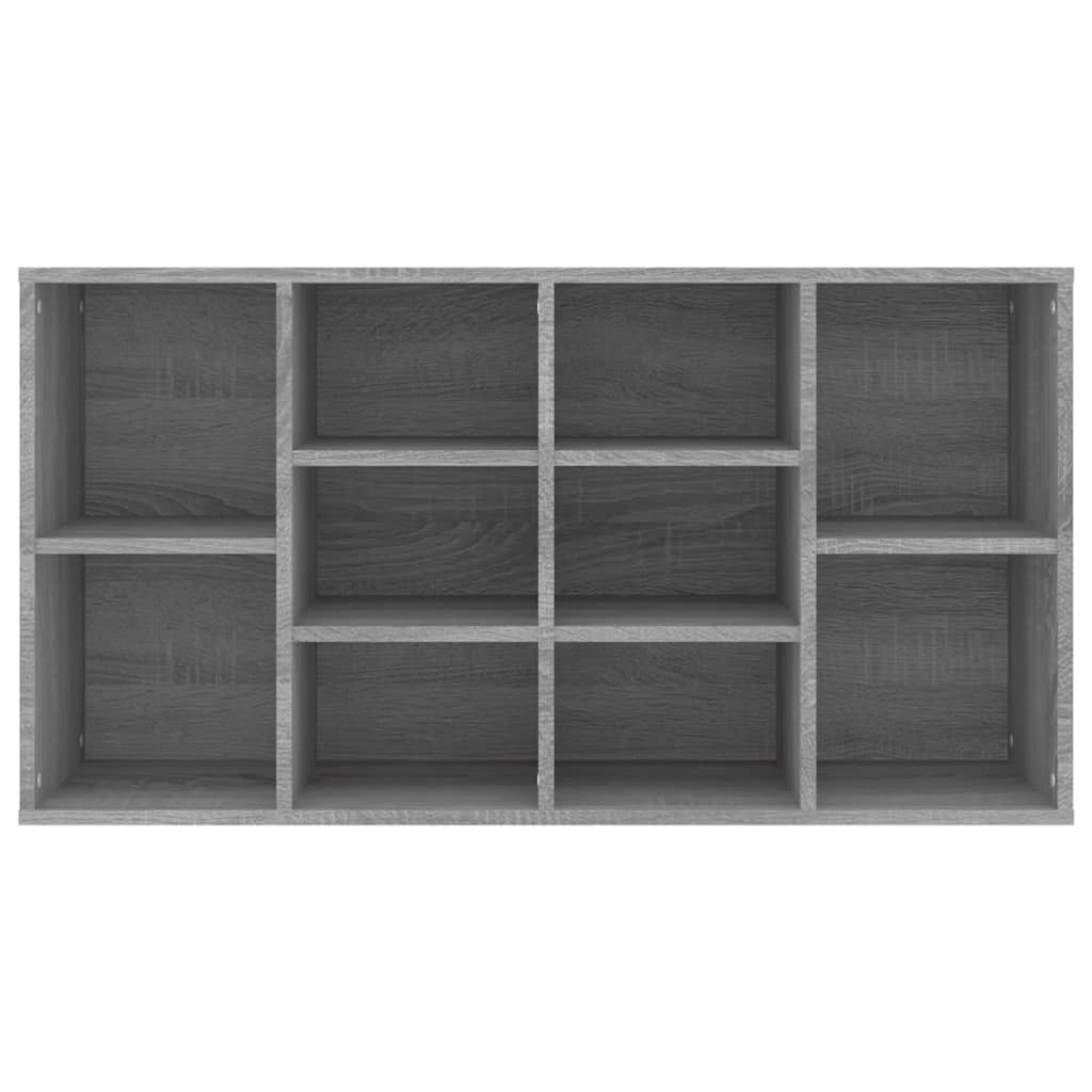 Schoenenbank 103x30x55 cm bewerkt hout grijs sonoma eiken is nu te koop bij PeponiXL, paradijselijk wonen!